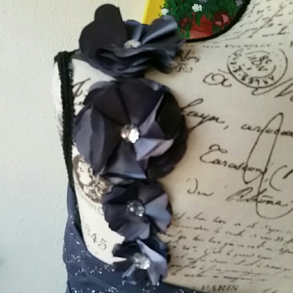 Sequin heart dress S - Picture 4 of 5